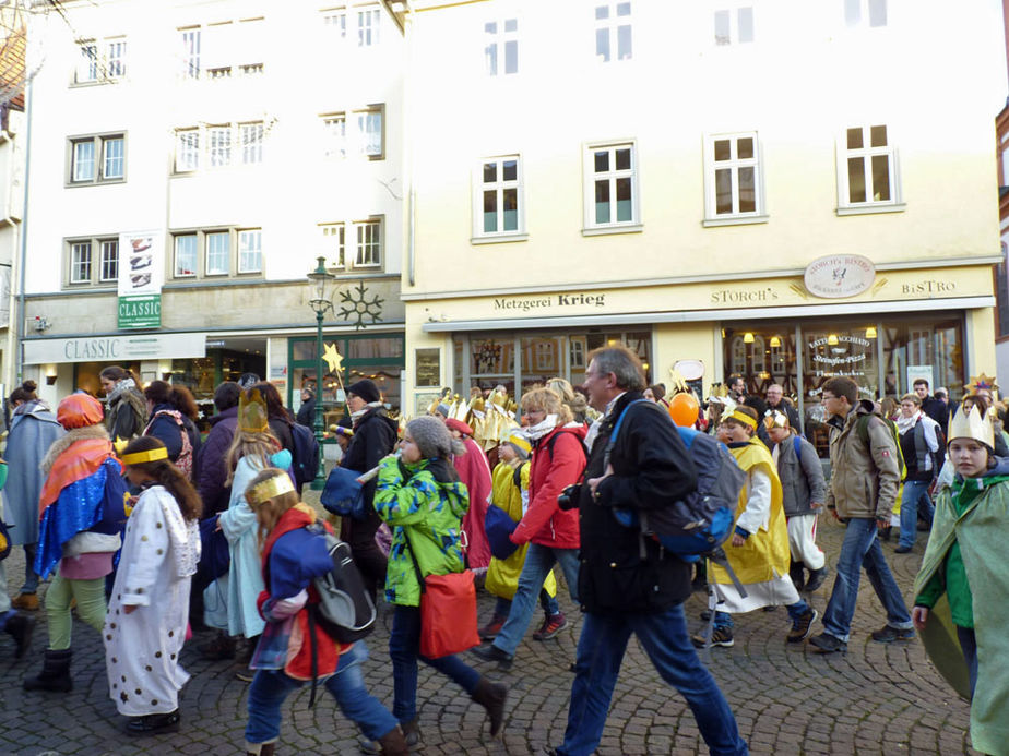 Bundesweite Eröffnung der Sternsingeraktion in Fulda (Foto: Karl-Franz Thiede)